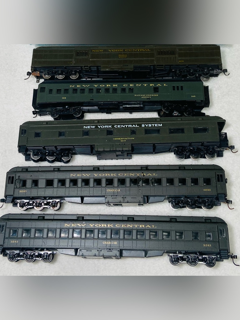 Vintage MTH Rail King Bachman Athearn HO Gauge New York Central Madison Trains